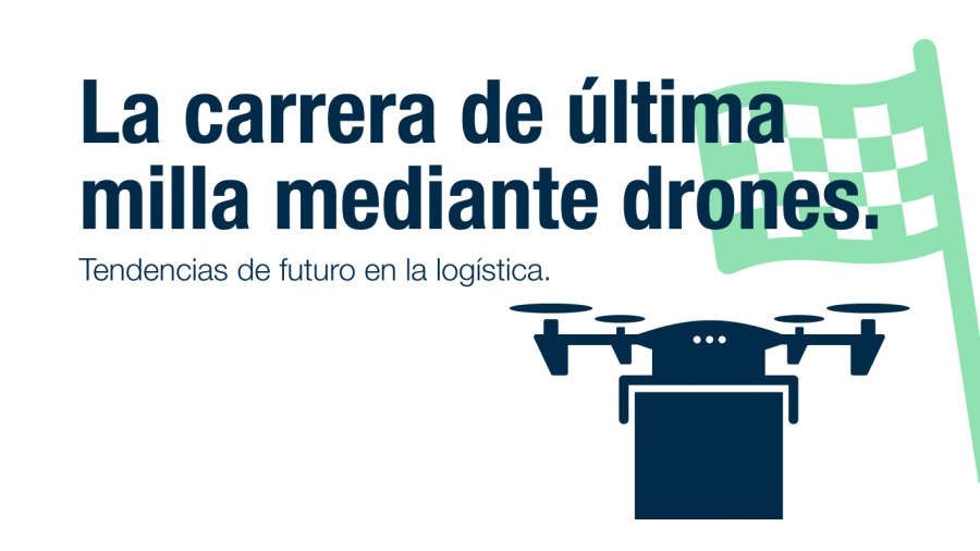 LA CARRERA DE LA ÚLTIMA MILLA MEDIANTE DRONES
