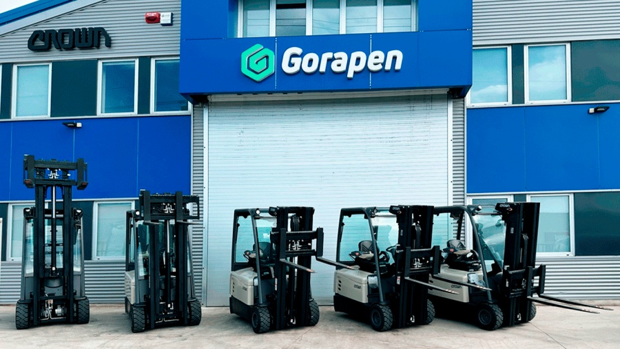 ENTREGA DE CARRETILLAS ELEVADORAS DE CROWN SCT