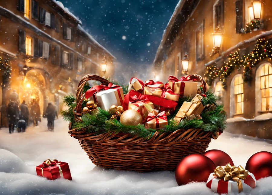 ¿SABÍAS QUE EL ORIGEN DE LAS CESTAS DE LA NAVIDAD SE REMONTA A LA ÉPOCA ROMANA?