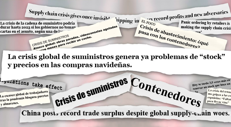 LA CRISIS EN LA CADENA DE SUMINISTRO GLOBAL Y CÓMO MANTENER EL STOCK