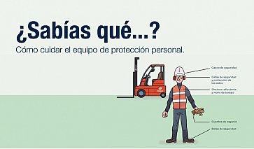 CÓMO CUIDAR EL EQUIPO DE PROTECCIÓN PERSONAL