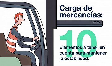 CARGA DE MERCANCÍAS SEGURAS CON CARRETILLA CONTRAPESADA